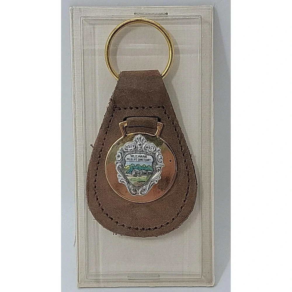 New Mlilwane Wildlife Sanctuary Swaziland Big Game park travel souvenir keychain